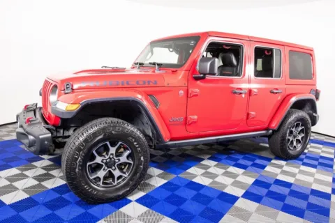 Red 2018 Jeep Wrangler Unlimited Rubicon for sale in Austin, TX