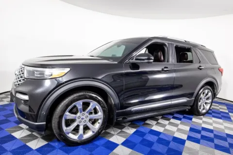 Black 2020 Ford Explorer Platinum for sale in Austin, TX