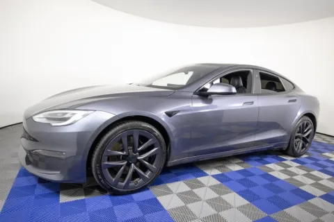 Silver 2021 Tesla Model S Plaid for sale in Austin, TX