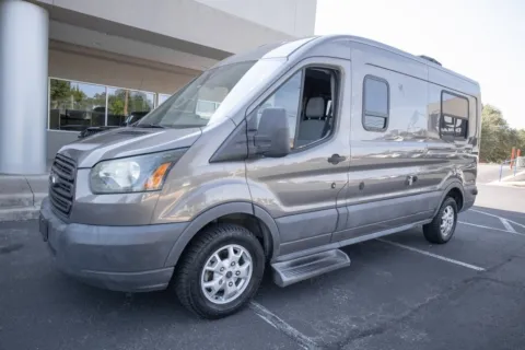 Beige 2015 Ford Transit-250 Medium Roof Cargo for sale in Austin, TX