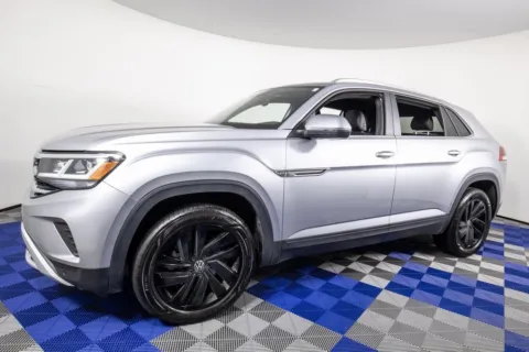 Silver 2023 Volkswagen Atlas Cross Sport 3.6L V6 SE w/Technology for sale in Austin, TX