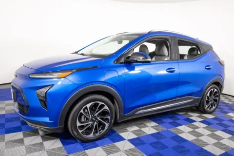 Blue 2022 Chevrolet Bolt EUV Premier for sale in Austin, TX