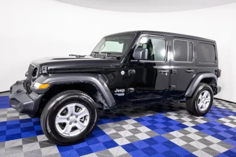 Black 2021 Jeep Wrangler Unlimited Sport S for sale in Austin, TX