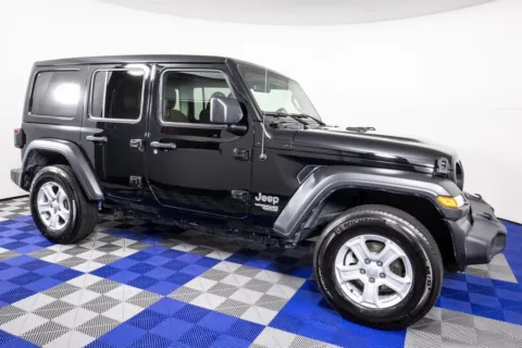 Another view of 2021 Jeep Wrangler Unlimited Sport S for sale in Austin, TX at Apple Sport Imports