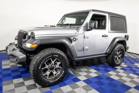 Silver 2019 Jeep Wrangler Sport S for sale in Austin, TX