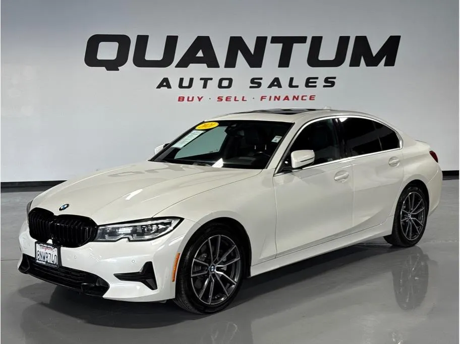 White 2021 BMW 3 Series 330i Sedan 4D for sale in Garden Grove, CA