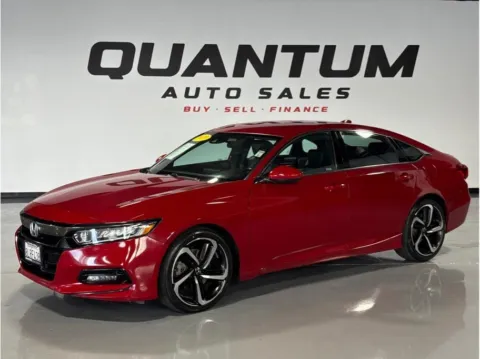 Red 2019 Honda Accord Sport Sedan 4D for sale in Garden Grove, CA