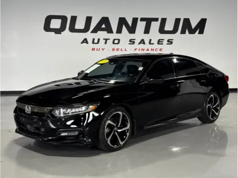 Black 2019 Honda Accord Sport Sedan 4D for sale in Garden Grove, CA