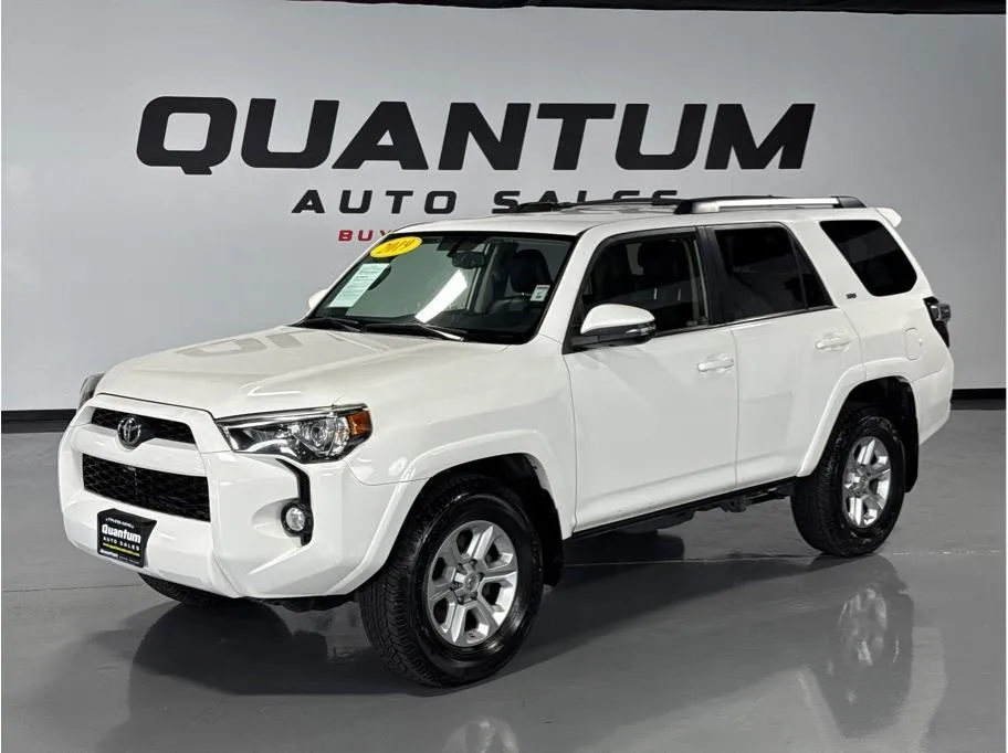 White 2019 Toyota 4Runner SR5 Sport Utility 4D for sale in Garden Grove, CA