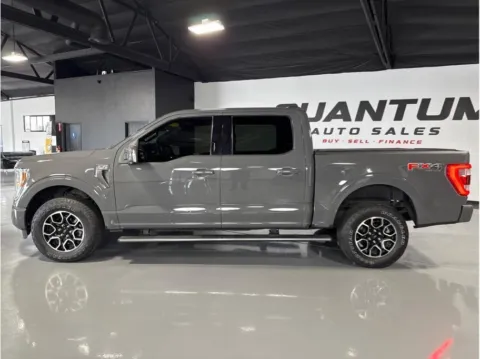 Photos of 2021 Ford F-150 SuperCrew Cab Lariat Pickup 4D 5 1/2 ft for sale in Garden Grove, CA at Quantum Auto Sales - Garden Grove