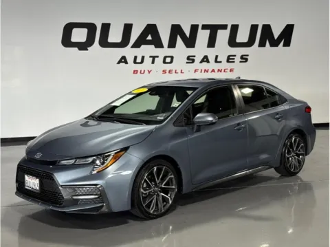 Gray 2021 Toyota Corolla SE Sedan 4D for sale in Garden Grove, CA