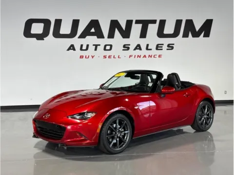 Red 2017 Mazda MX-5 Miata Grand Touring Convertible 2D for sale in Garden Grove, CA