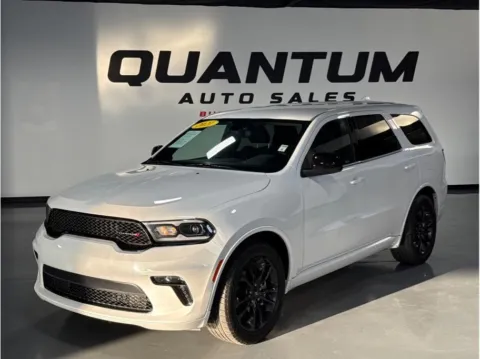 White 2021 Dodge Durango SXT Plus Sport Utility 4D for sale in Garden Grove, CA