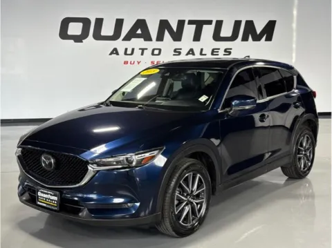 Blue 2018 Mazda CX-5 Grand Touring Sport Utility 4D for sale in Garden Grove, CA