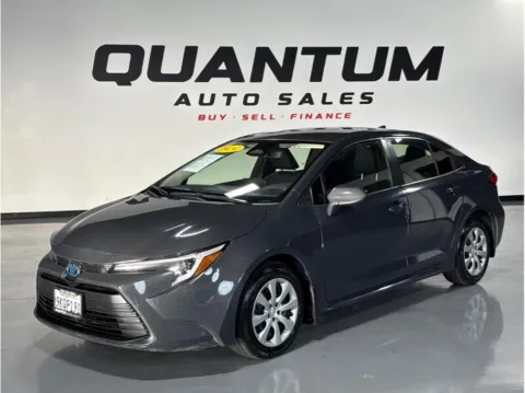 Gray 2024 Toyota Corolla Hybrid LE Sedan 4D for sale in Garden Grove, CA