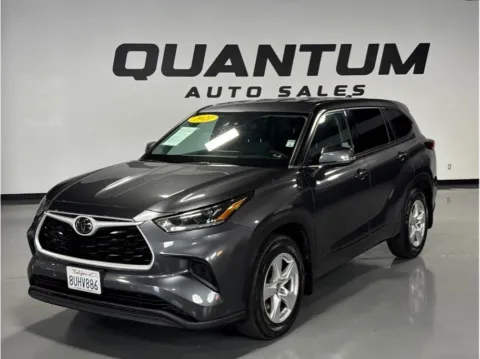 Gray 2021 Toyota Highlander L Sport Utility 4D for sale in Garden Grove, CA