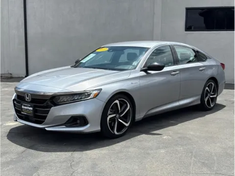 Silver 2022 Honda Accord Hybrid Sport Sedan 4D for sale in Garden Grove, CA