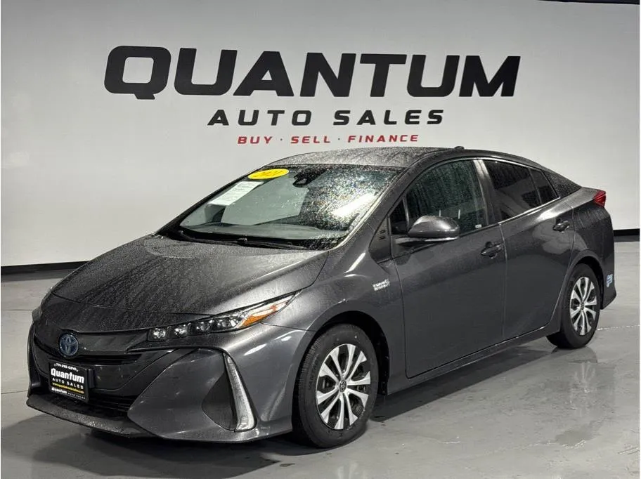 Gray 2021 Toyota Prius Prime XLE Hatchback 4D for sale in Garden Grove, CA