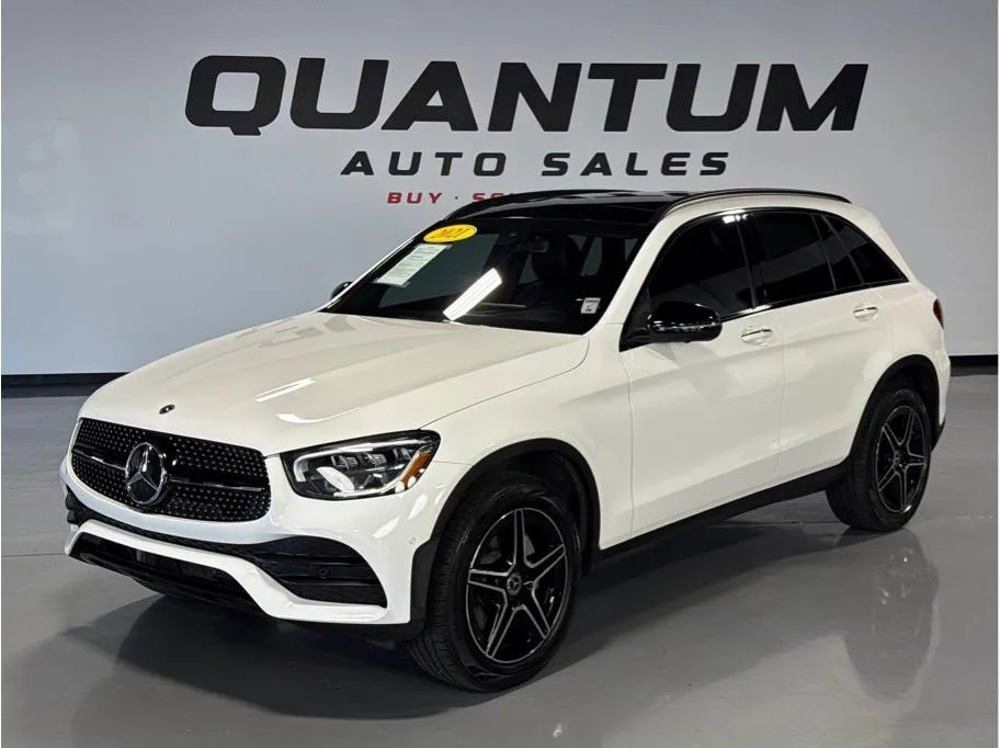White 2021 Mercedes-benz GLC 300 Sport Utility 4D for sale in Garden Grove, CA