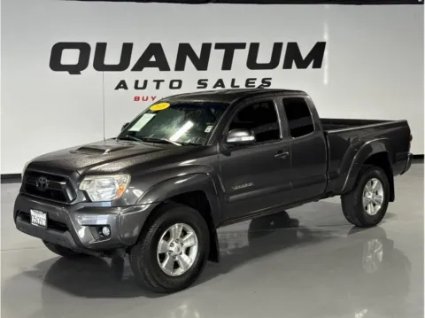 Gray 2015 Toyota Tacoma Access Cab PreRunner Pickup 4D 6 ft for sale in Garden Grove, CA