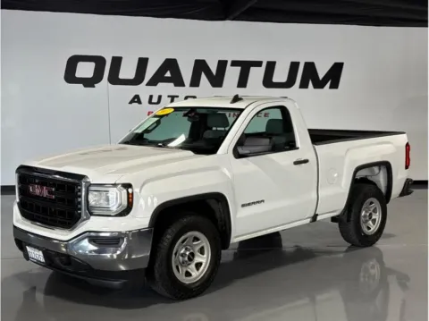 White 2017 GMC Sierra 1500 Regular Cab Pickup 2D 6 1/2 ft for sale in Garden Grove, CA