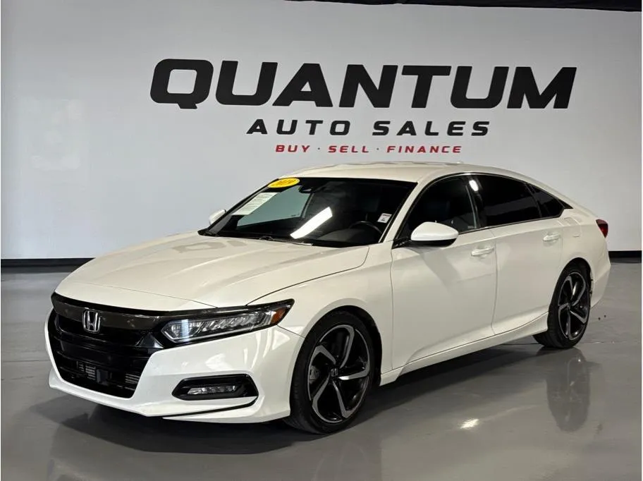 White 2019 Honda Accord Sport Sedan 4D for sale in Garden Grove, CA