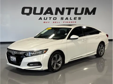 White 2019 Honda Accord EX Sedan 4D for sale in Garden Grove, CA