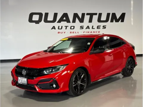 Red 2020 Honda Civic Sport Hatchback 4D for sale in Garden Grove, CA