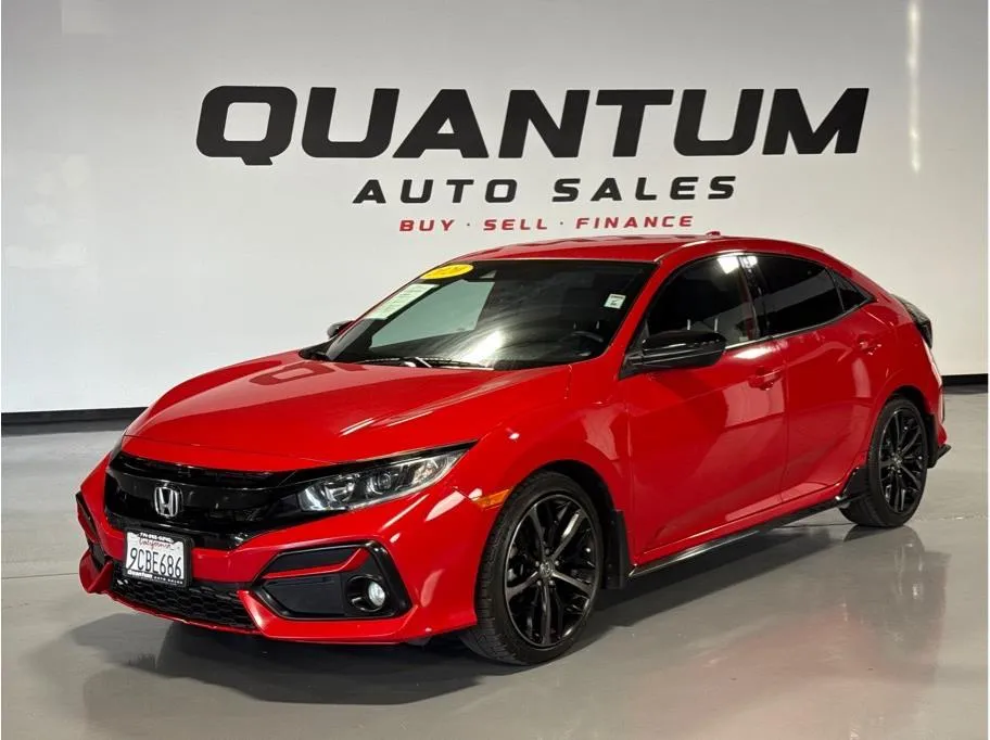Red 2020 Honda Civic Sport Hatchback 4D for sale in Garden Grove, CA
