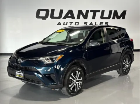 Blue 2018 Toyota RAV4 LE Sport Utility 4D for sale in Garden Grove, CA