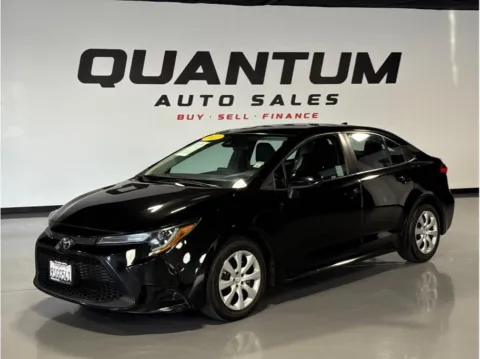 Black 2022 Toyota Corolla LE Sedan 4D for sale in Garden Grove, CA