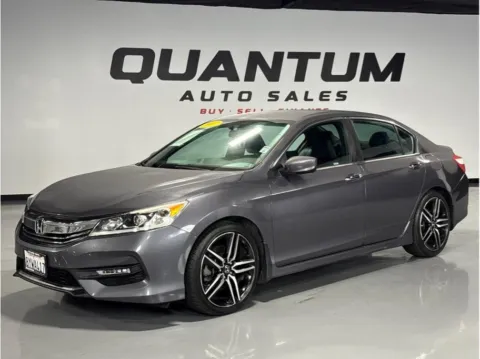Gray 2017 Honda Accord Sport Sedan 4D for sale in Garden Grove, CA