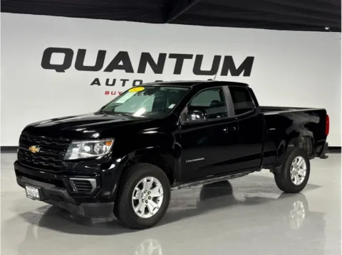 Black 2022 Chevrolet Colorado Extended Cab LT Pickup 4D 6 ft for sale in Garden Grove, CA