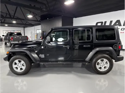 Photos of 2020 Jeep Wrangler Unlimited Sport S Sport Utility 4D for sale in Garden Grove, CA at Quantum Auto Sales - Garden Grove
