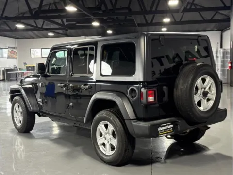 Another view of 2020 Jeep Wrangler Unlimited Sport S Sport Utility 4D for sale in Garden Grove, CA at Quantum Auto Sales - Garden Grove
