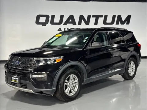 Black 2022 Ford Explorer XLT Sport Utility 4D for sale in Garden Grove, CA