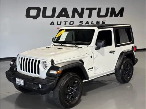 White 2024 Jeep Wrangler 2 Door Sport SUV 2D for sale in Garden Grove, CA