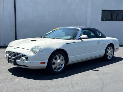 White 2002 Ford Thunderbird Convertible 2D for sale in Garden Grove, CA