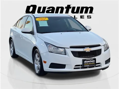 White 2014 Chevrolet Cruze LT Sedan 4D for sale in Garden Grove, CA