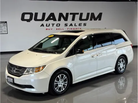 White 2012 Honda Odyssey Touring Elite Minivan 4D for sale in Garden Grove, CA