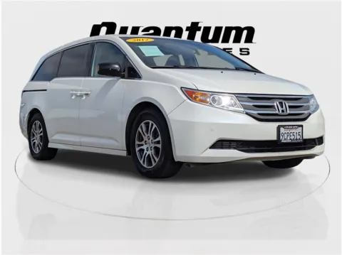 White 2012 Honda Odyssey Touring Elite Minivan 4D for sale in Garden Grove, CA