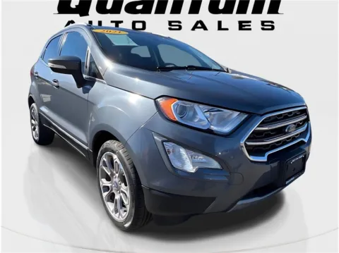 Gray 2021 Ford EcoSport Titanium Sport Utility 4D for sale in Garden Grove, CA