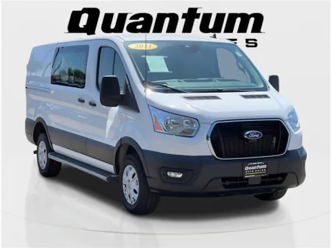 White 2021 Ford Transit 250 Cargo Van Low Roof w/RWB Van 3D for sale in Garden Grove, CA