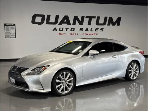 Silver 2015 Lexus RC 350 Coupe 2D for sale in Garden Grove, CA