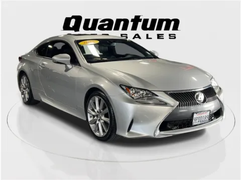 Silver 2015 Lexus RC 350 Coupe 2D for sale in Garden Grove, CA