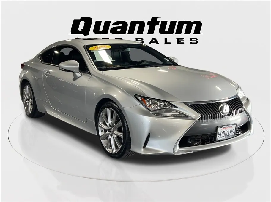 Silver 2015 Lexus RC 350 Coupe 2D for sale in Garden Grove, CA