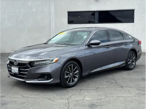 Gray 2021 Honda Accord EX-L Sedan 4D for sale in Garden Grove, CA
