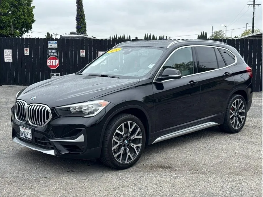 Black 2021 BMW X1 sDrive28i Sport Utility 4D for sale in Garden Grove, CA