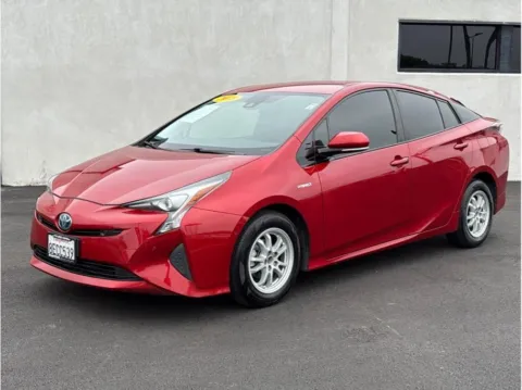 Red 2018 Toyota Prius Three Hatchback 4D for sale in Garden Grove, CA