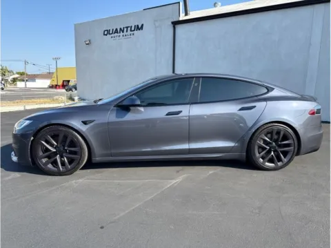 Photos of 2021 Tesla Model S Plaid Sedan 4D for sale in Garden Grove, CA at Quantum Auto Sales - Garden Grove